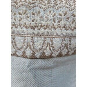 J. Queen NY 1 European 26 Square  Pillow Cover Boho Floor Green Tan Tapestry